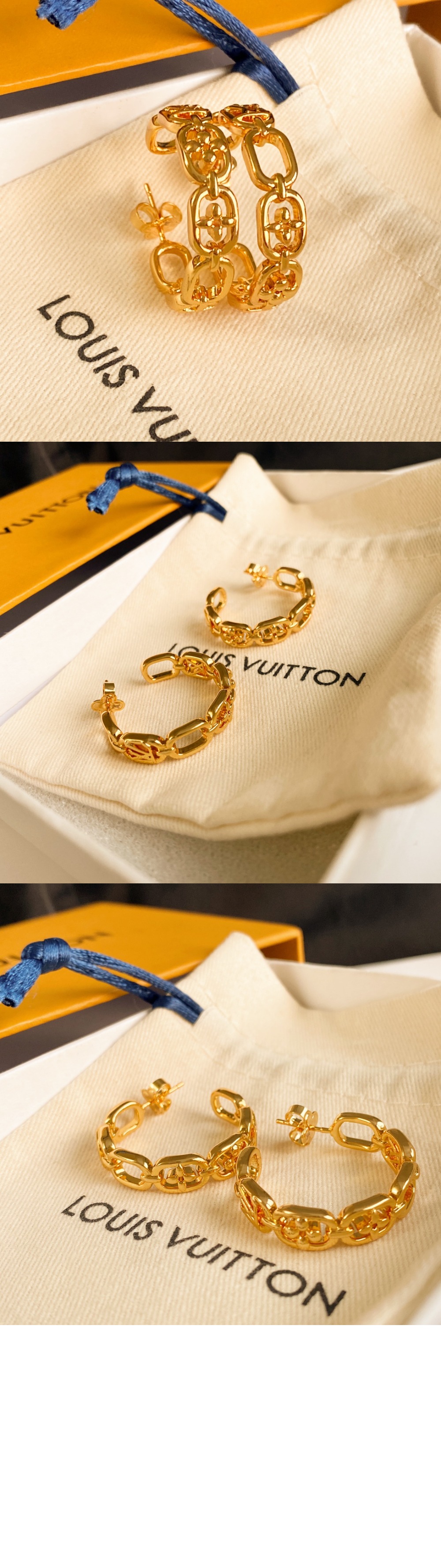 미러급레플리카사이트 | 명품레플리카 전문 쇼핑몰  | 하이퀄 - My LV 체인 이어링 M01458 &gt; 루이비통