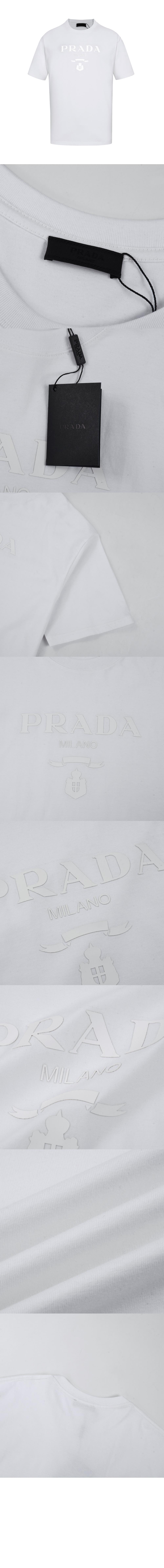 미러급레플리카사이트 | 명품레플리카 전문 쇼핑몰  | 하이퀄 - 로고 프린트 반팔 &gt; 프라다