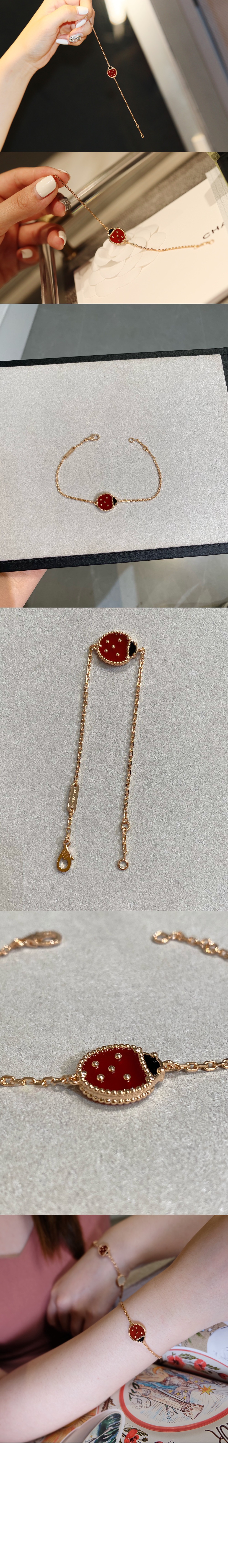 미러급레플리카사이트 | 명품레플리카 전문 쇼핑몰  | 하이퀄 - 럭키 스프링 팔찌 7R000 &gt; 반클리프