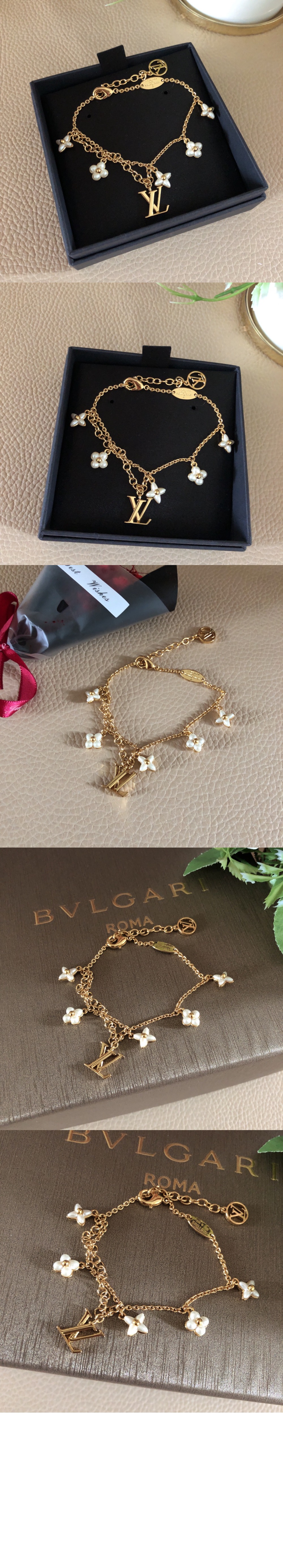 미러급레플리카사이트 | 명품레플리카 전문 쇼핑몰  | 하이퀄 - LV 플로라그램 팔찌 M0940A &gt; 루이비통