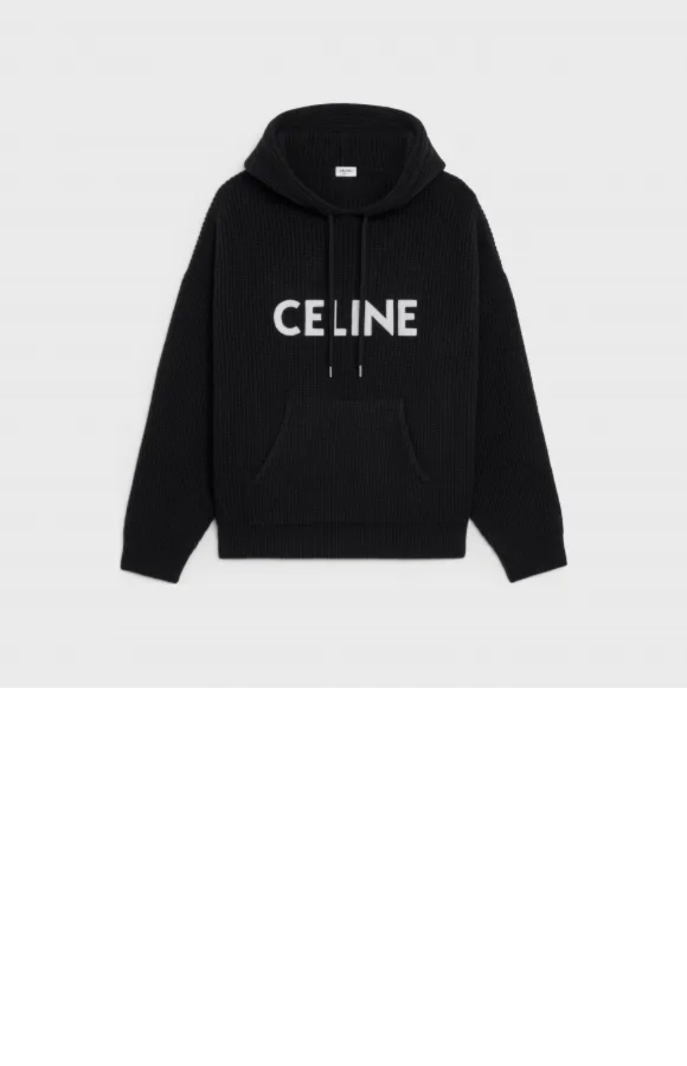 미러급레플리카사이트 | 명품레플리카 전문 쇼핑몰  | 하이퀄 - 로고 후드 긴팔 &gt; 셀린느