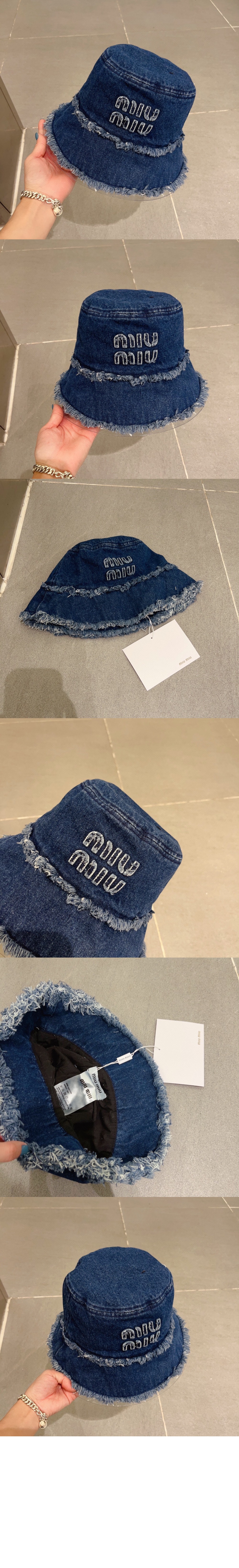 미러급레플리카사이트 | 명품레플리카 전문 쇼핑몰  | 하이퀄 - 데님 버킷햇 5HC196 &gt; 미우미우