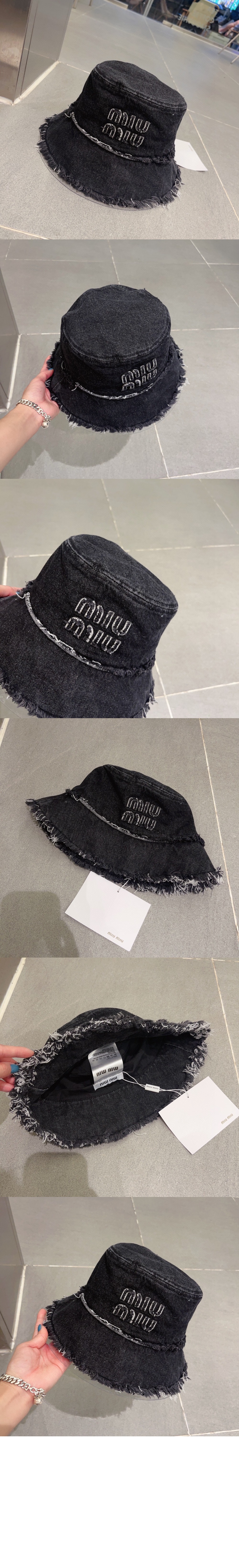 미러급레플리카사이트 | 명품레플리카 전문 쇼핑몰  | 하이퀄 - 데님 버킷햇 5HC196 &gt; 미우미우