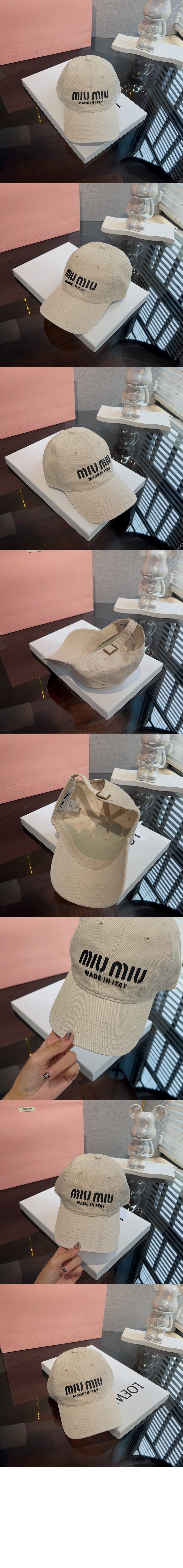 미러급레플리카사이트 | 명품레플리카 전문 쇼핑몰  | 하이퀄 - 베이스볼 캡 5HC244 &gt; 미우미우