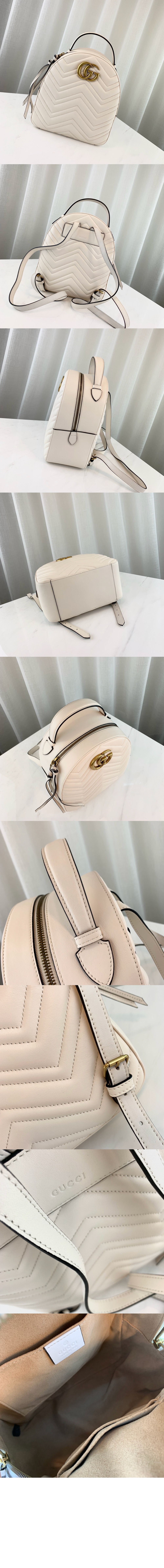 미러급레플리카사이트 | 명품레플리카 전문 쇼핑몰  | 하이퀄 - GG 마몽 마틀라세 레더 백팩 476671 &gt; 구찌