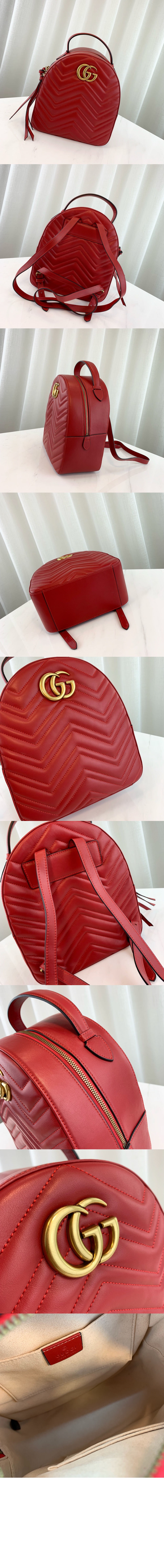 미러급레플리카사이트 | 명품레플리카 전문 쇼핑몰  | 하이퀄 - GG 마몽 마틀라세 레더 백팩 476671 &gt; 구찌