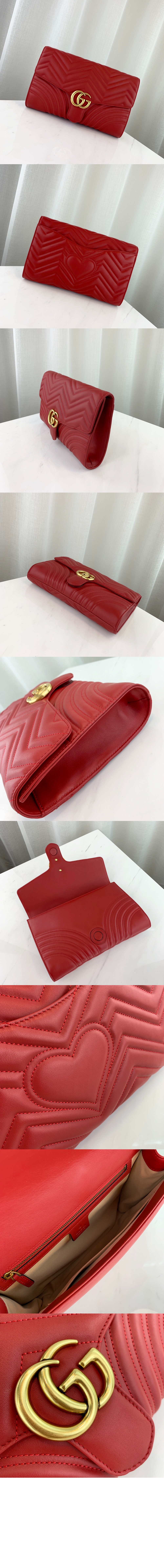 미러급레플리카사이트 | 명품레플리카 전문 쇼핑몰  | 하이퀄 - GG 마몬트 마틀라세 클러치 498079 &gt; 구찌