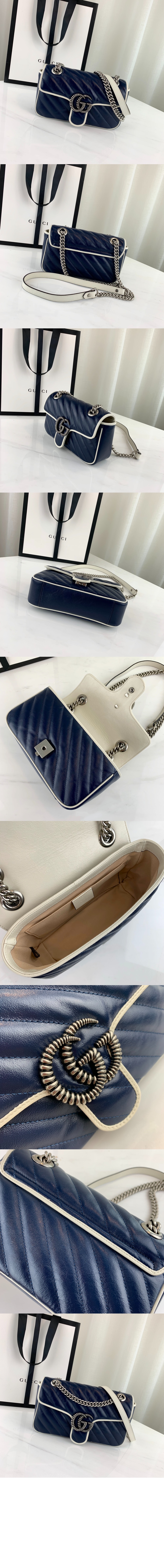 미러급레플리카사이트 | 명품레플리카 전문 쇼핑몰  | 하이퀄 - GG 마몽 스몰 숄더백 443497 &gt; 구찌