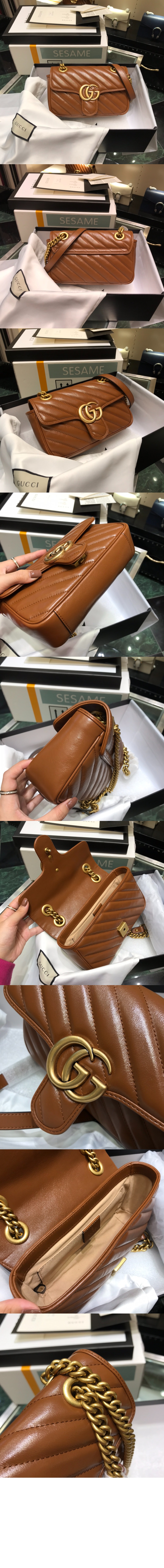 미러급레플리카사이트 | 명품레플리카 전문 쇼핑몰  | 하이퀄 - GG 마틀라세 숄더백 443497 &gt; 구찌