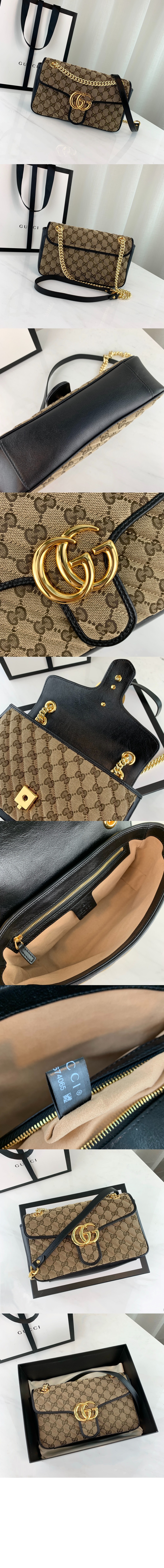 미러급레플리카사이트 | 명품레플리카 전문 쇼핑몰  | 하이퀄 - GG 마몽 스몰 숄더백 443497 &gt; 구찌