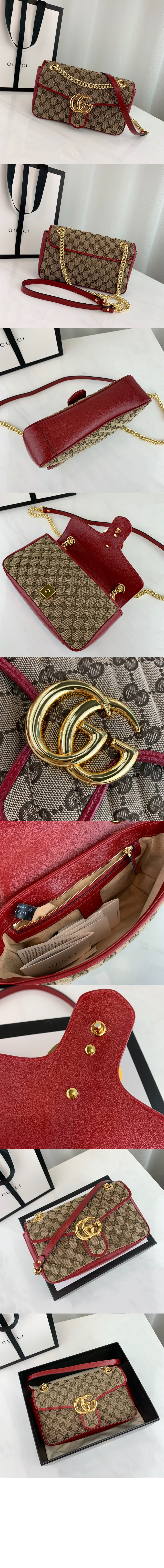 미러급레플리카사이트 | 명품레플리카 전문 쇼핑몰  | 하이퀄 - GG 마몽 스몰 숄더백 443497 &gt; 구찌