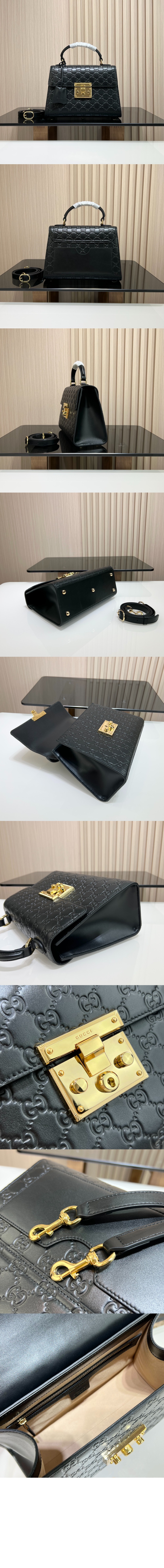 미러급레플리카사이트 | 명품레플리카 전문 쇼핑몰  | 하이퀄 - 패드락 GG 수프림 탑핸들백 453188 &gt; 구찌