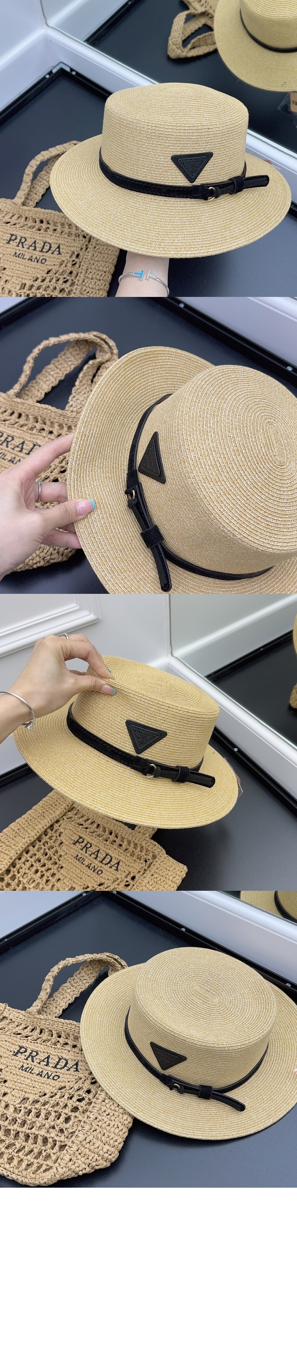 미러급레플리카사이트 | 명품레플리카 전문 쇼핑몰  | 하이퀄 - 밀짚모자 선캡 1HC255 &gt; 프라다