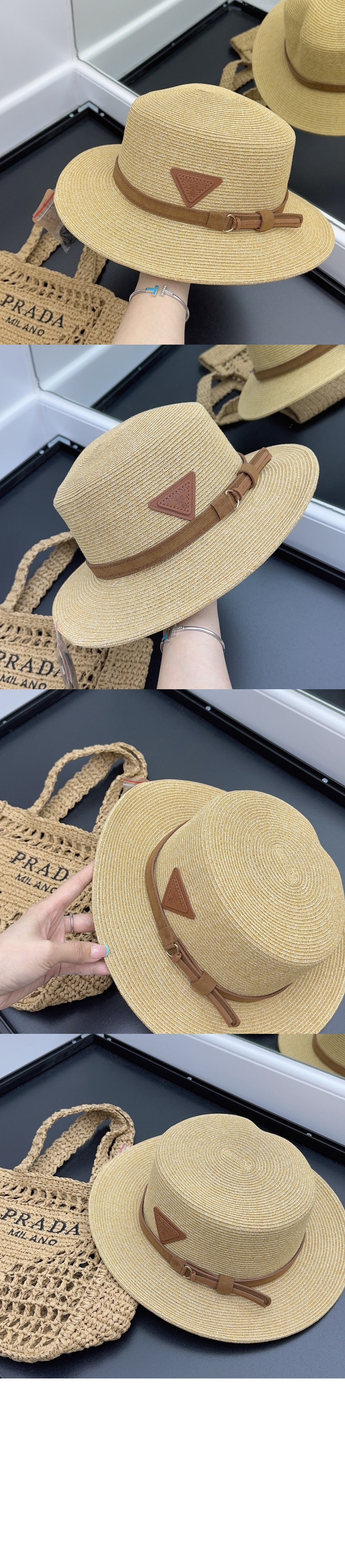 미러급레플리카사이트 | 명품레플리카 전문 쇼핑몰  | 하이퀄 - 밀짚모자 선캡 1HC255 &gt; 프라다
