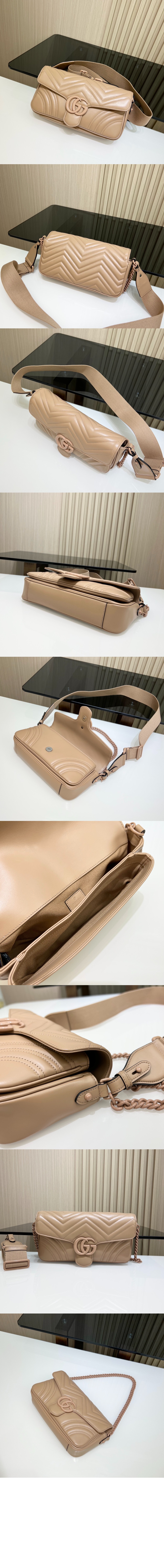 미러급레플리카사이트 | 명품레플리카 전문 쇼핑몰  | 하이퀄 - GG 마몽 숄더백 734814 &gt; 구찌