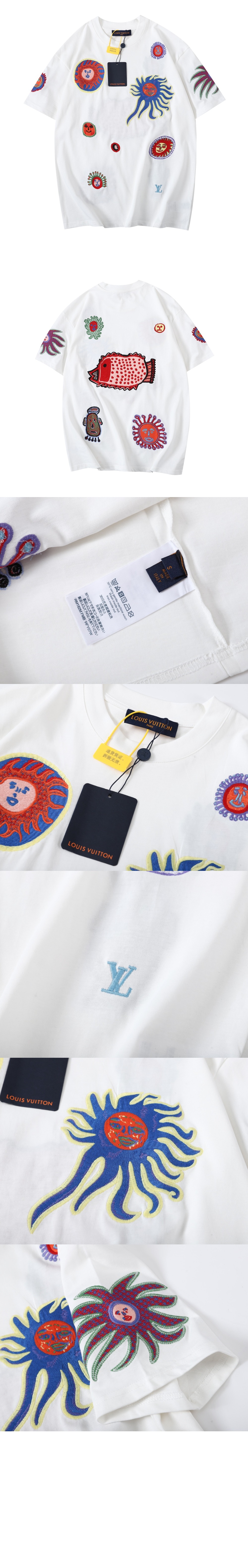 미러급레플리카사이트 | 명품레플리카 전문 쇼핑몰  | 하이퀄 - 로고 프린트 반팔 &gt; 루이비통