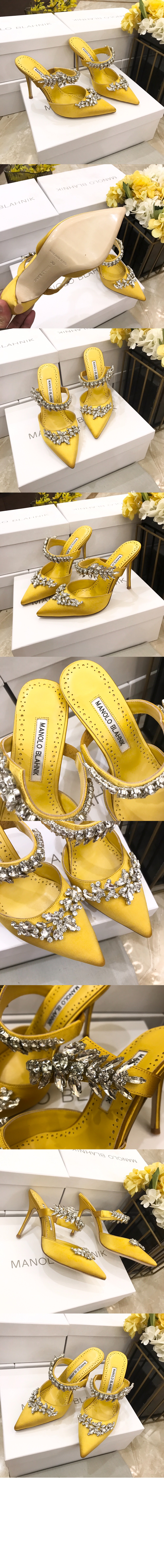 미러급레플리카사이트 | 명품레플리카 전문 쇼핑몰  | 하이퀄 - 루럼 새틴 크리스탈 뮬 &gt; 마놀로블라닉