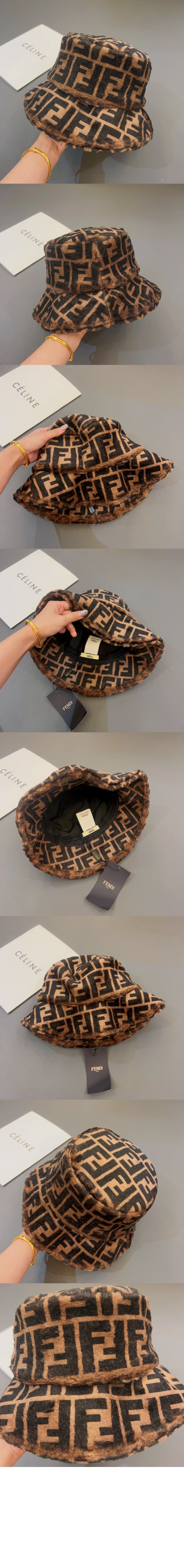 미러급레플리카사이트 | 명품레플리카 전문 쇼핑몰  | 하이퀄 - 램스울 벙거지 FXQ412 &gt; 펜디