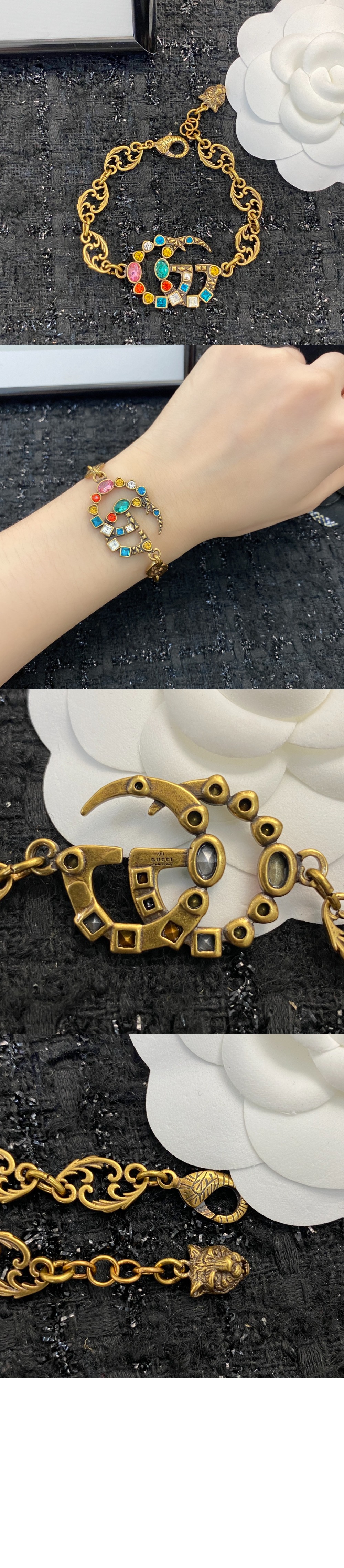 미러급레플리카사이트 | 명품레플리카 전문 쇼핑몰  | 하이퀄 - 인터로킹 다이아몬드 팔찌 530532 &gt; 구찌