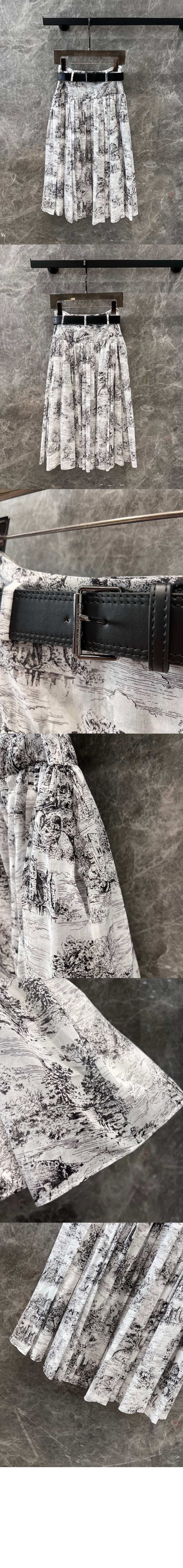 미러급레플리카사이트 | 명품레플리카 전문 쇼핑몰  | 하이퀄 - 벨트 미디 스커트 &gt; 디올