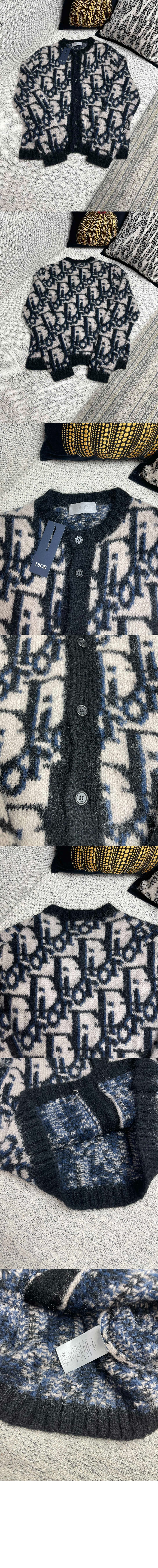 미러급레플리카사이트 | 명품레플리카 전문 쇼핑몰  | 하이퀄 - 로고 니트 코트 &gt; 디올