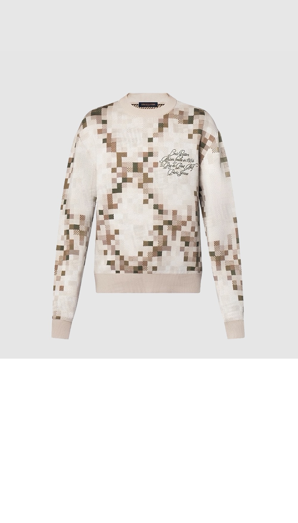 미러급레플리카사이트 | 명품레플리카 전문 쇼핑몰  | 하이퀄 - 다모플라주 자카드 풀오버 &gt; 루이비통