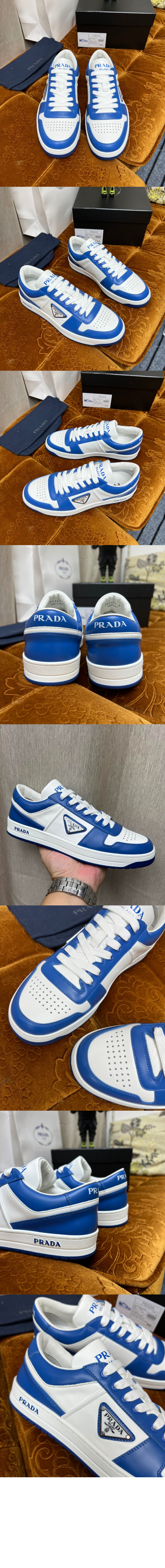 미러급레플리카사이트 | 명품레플리카 전문 쇼핑몰  | 하이퀄 - 다운타운 가죽 스니커즈 2EE364 &gt; 프라다