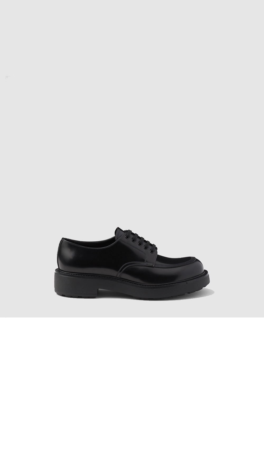 미러급레플리카사이트 | 명품레플리카 전문 쇼핑몰  | 하이퀄 - 브러쉬드 가죽 더비 슈즈 2EG445 &gt; 프라다