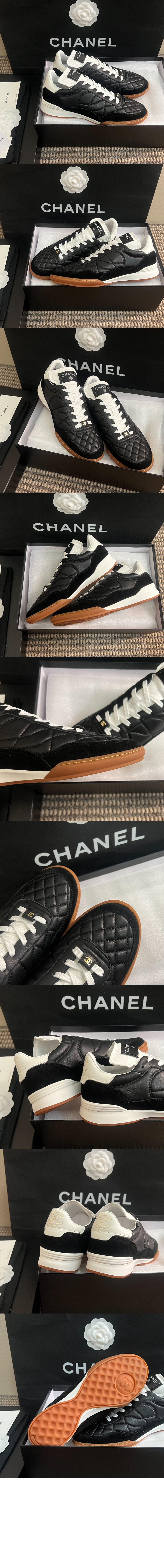 미러급레플리카사이트 | 명품레플리카 전문 쇼핑몰  | 하이퀄 - 클래식 로고 포스 스니커즈 G45336 &gt; 샤넬