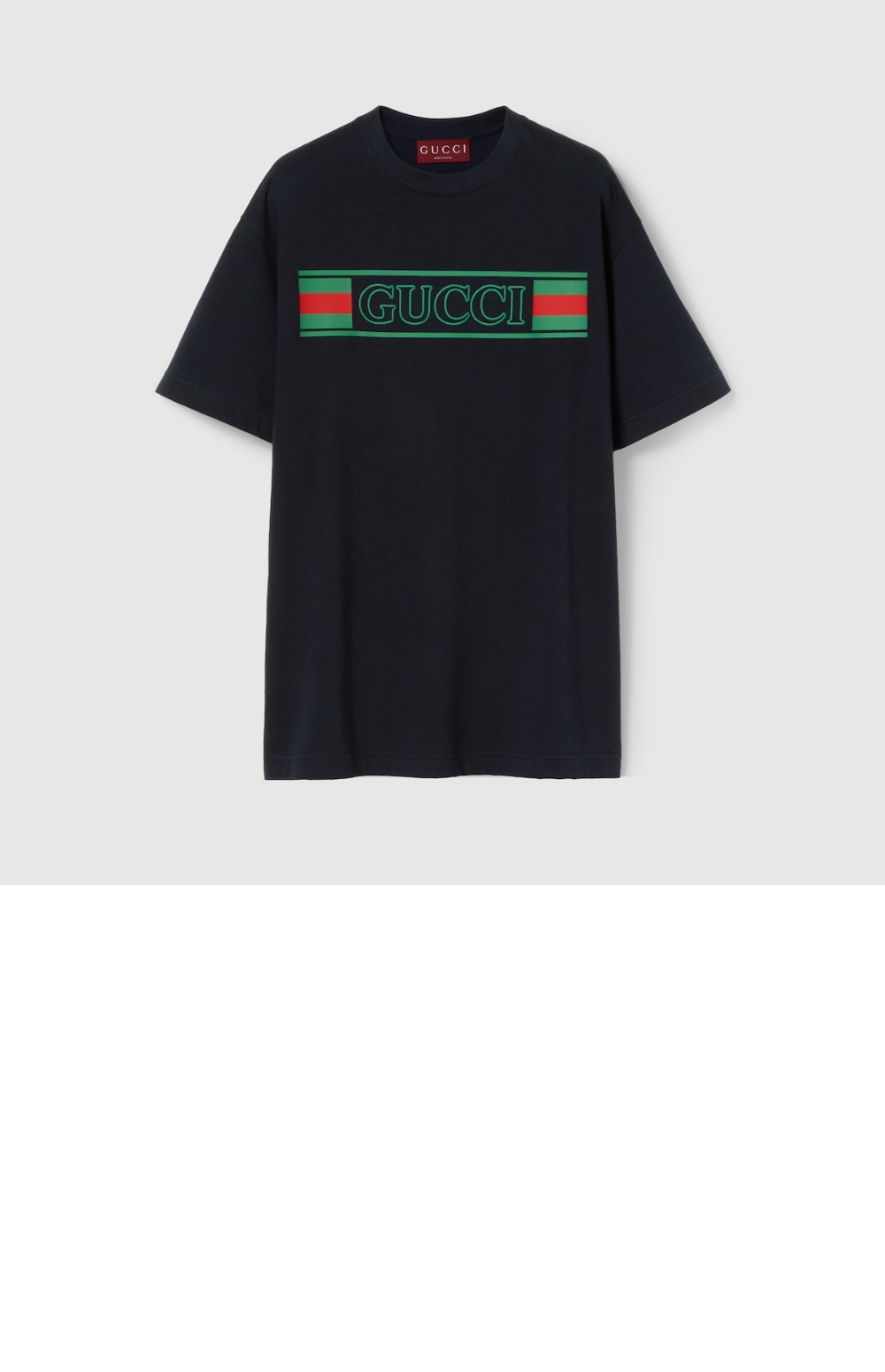 미러급레플리카사이트 | 명품레플리카 전문 쇼핑몰  | 하이퀄 - 프린트 코튼 저지 티셔츠 &gt; 구찌