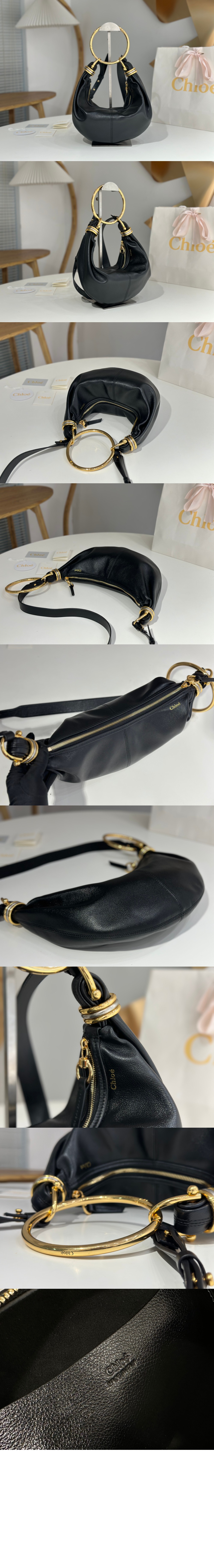 미러급레플리카사이트 | 명품레플리카 전문 쇼핑몰  | 하이퀄 - 그레인드 가죽 Marcie 스몰 Bracelet 호보백 AS611 &gt; 끌로에