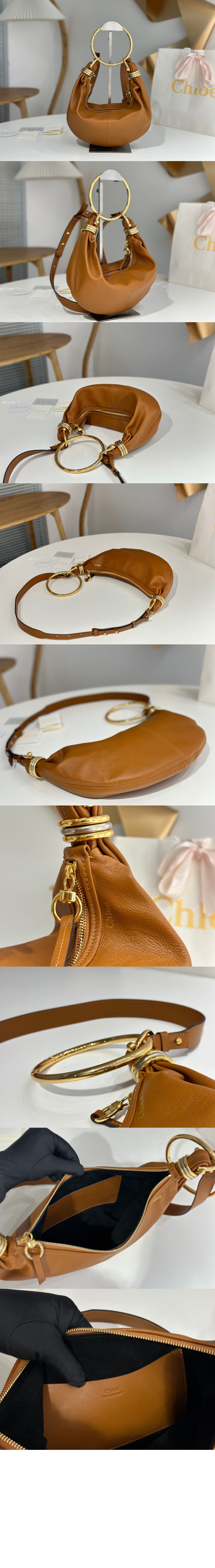 미러급레플리카사이트 | 명품레플리카 전문 쇼핑몰  | 하이퀄 - 그레인드 가죽 Marcie 스몰 Bracelet 호보백 AS611 &gt; 끌로에