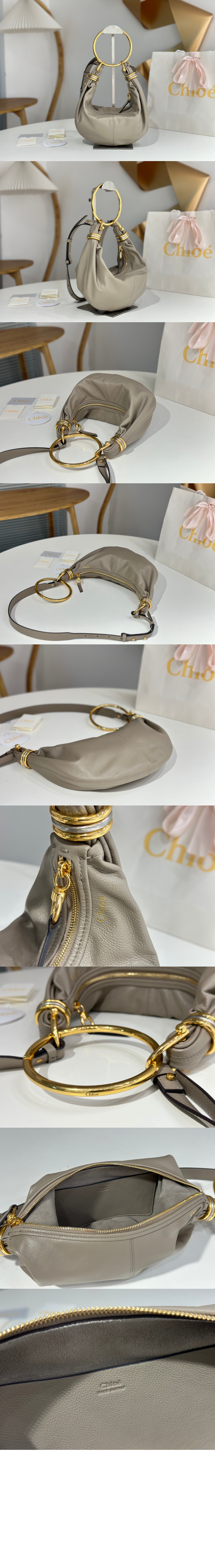 미러급레플리카사이트 | 명품레플리카 전문 쇼핑몰  | 하이퀄 - 그레인드 가죽 Marcie 스몰 Bracelet 호보백 AS611 &gt; 끌로에