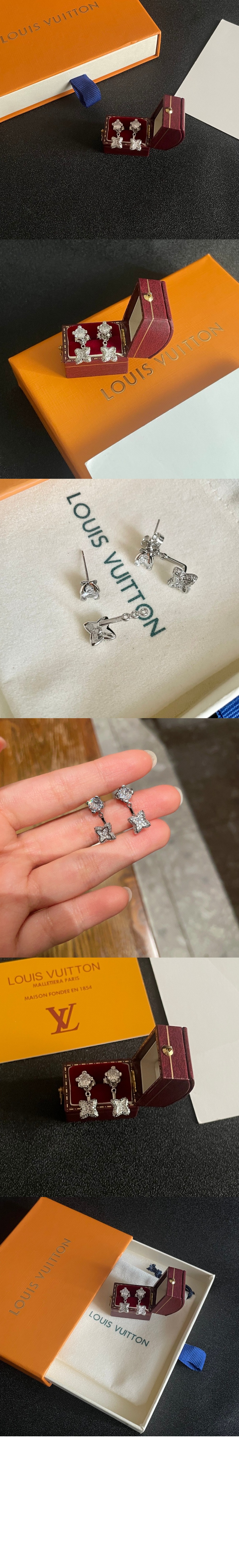 미러급레플리카사이트 | 명품레플리카 전문 쇼핑몰  | 하이퀄 - 다이아몬드 더블 스터드 귀걸이 Q06407 &gt; 루이비통