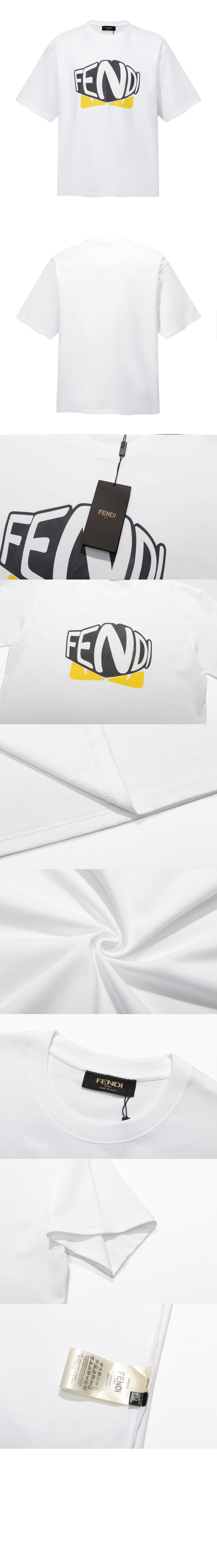 미러급레플리카사이트 | 명품레플리카 전문 쇼핑몰  | 하이퀄 - 로고 프린트 반팔 &gt; 펜디