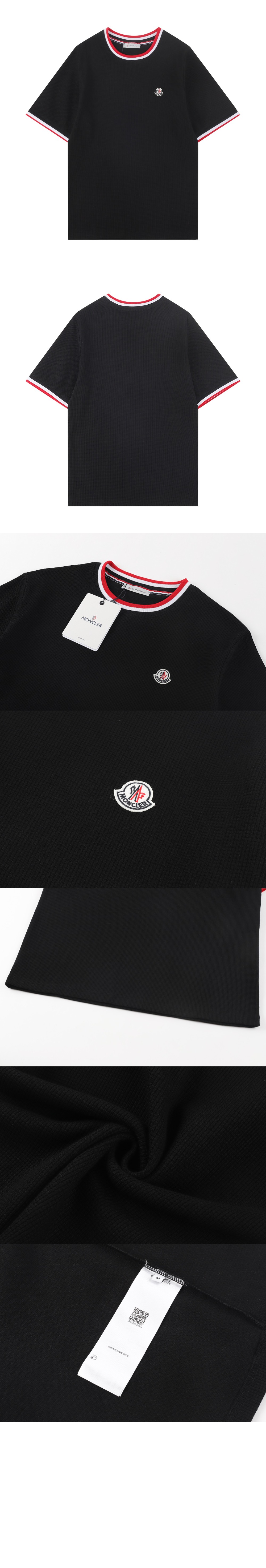 미러급레플리카사이트 | 명품레플리카 전문 쇼핑몰  | 하이퀄 - 로고 패치 코튼 티셔츠 &gt; 몽클레어