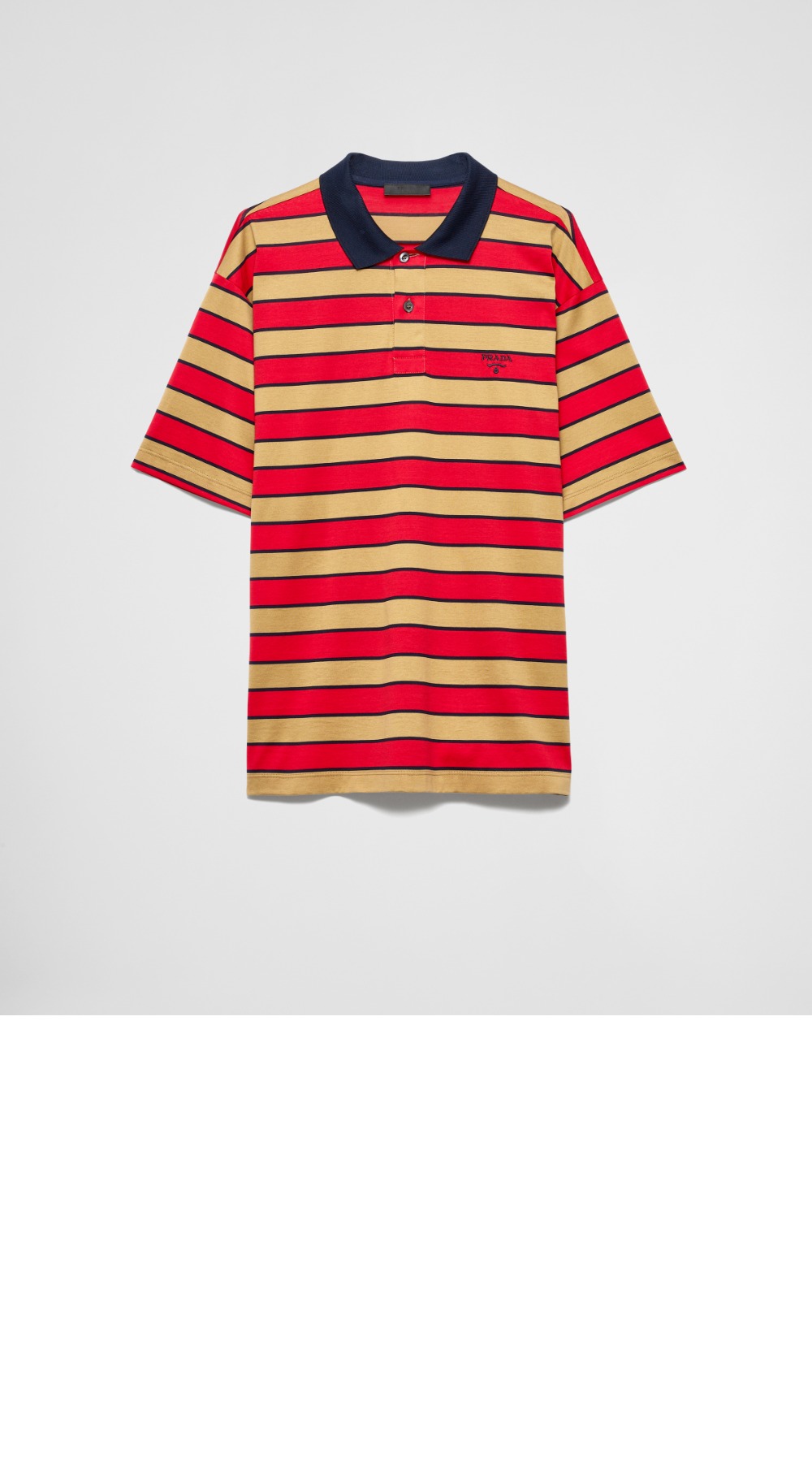 미러급레플리카사이트 | 명품레플리카 전문 쇼핑몰  | 하이퀄 - 스트라이프 폴로 셔츠 > 프라다