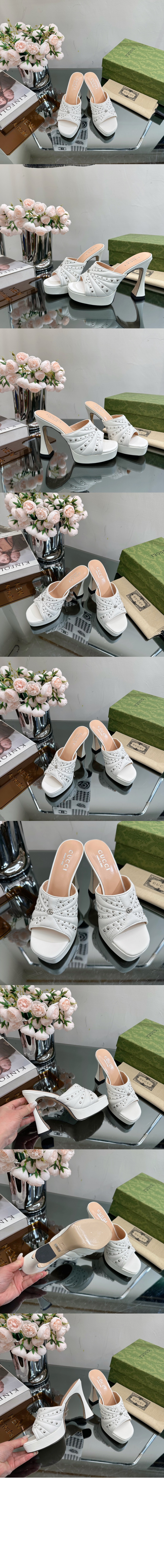 미러급레플리카사이트 | 명품레플리카 전문 쇼핑몰  | 하이퀄 - 힐 슬라이드 샌들 블랙 ‎723404 &gt; 구찌