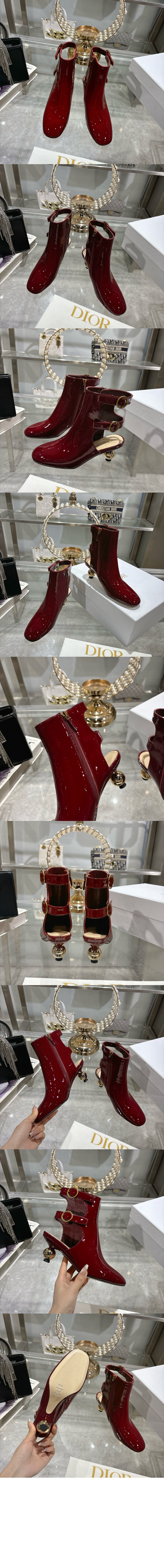 미러급레플리카사이트 | 명품레플리카 전문 쇼핑몰  | 하이퀄 - 블랙 송아지 가죽 힐 부츠 KCT037 &gt; 디올