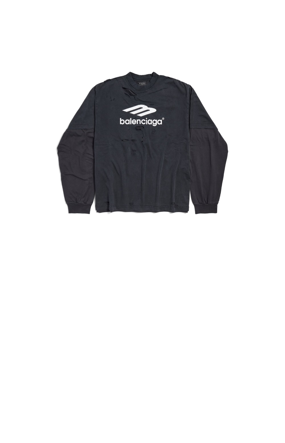 미러급레플리카사이트 | 명품레플리카 전문 쇼핑몰  | 하이퀄 - 스포츠 아이콘 미디엄 핏 레이어드 티셔츠 &gt; 발렌시아가