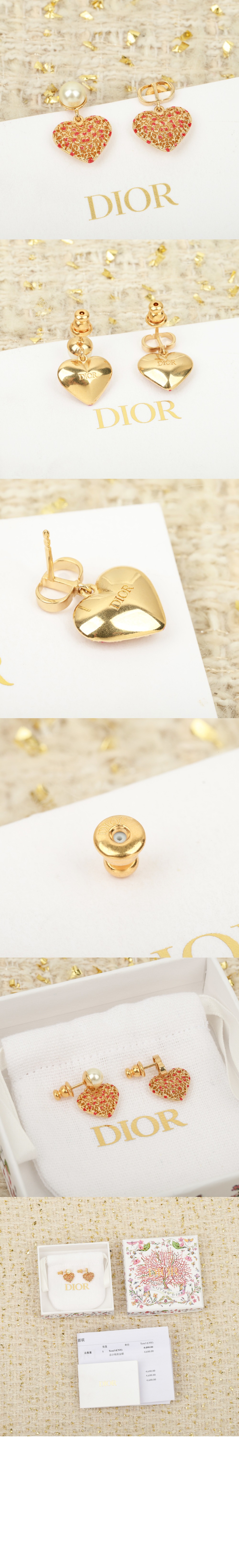 미러급레플리카사이트 | 명품레플리카 전문 쇼핑몰  | 하이퀄 - Cœur des Curiosités 귀걸이 E3706 &gt; 디올