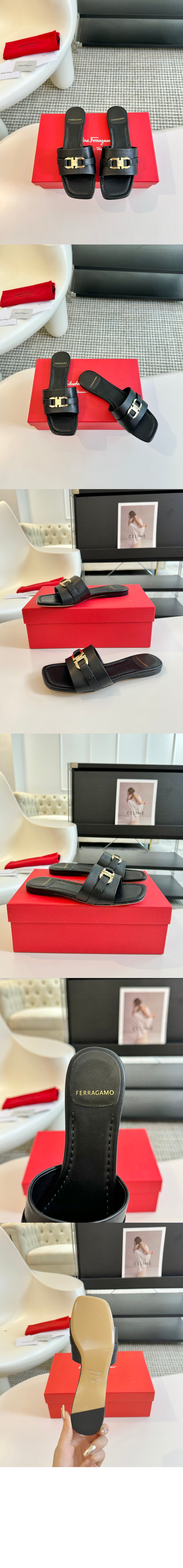 미러급레플리카사이트 | 명품레플리카 전문 쇼핑몰  | 하이퀄 - 간치니 플랫 슬라이드 01G997 &gt; 페레가모