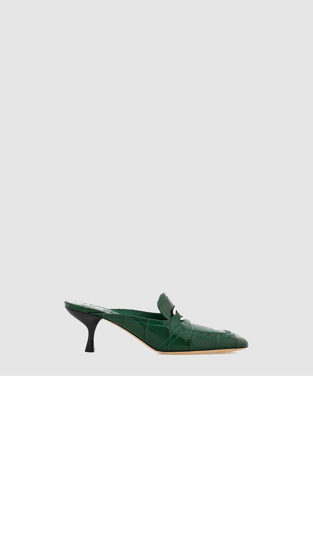 미러급레플리카사이트 | 명품레플리카 전문 쇼핑몰  | 하이퀄 - 골드 버클 키튼 힐 뮬 01I139 > 페레가모