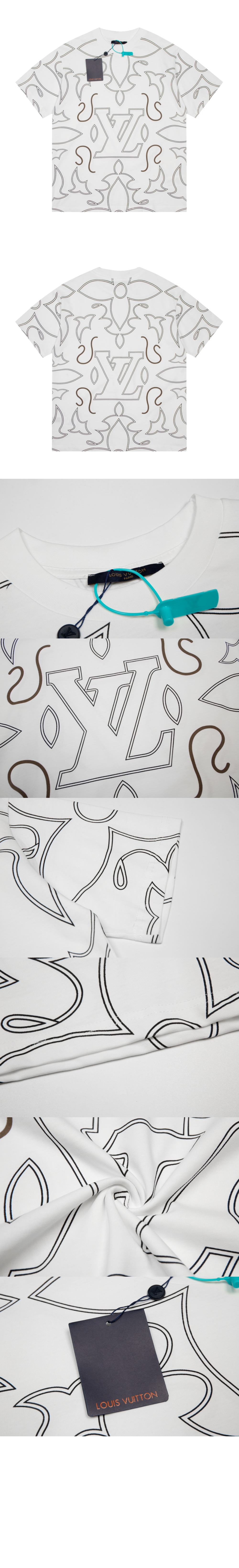 미러급레플리카사이트 | 명품레플리카 전문 쇼핑몰  | 하이퀄 - 엠브로이더드 코튼 티셔츠 &gt; 루이비통