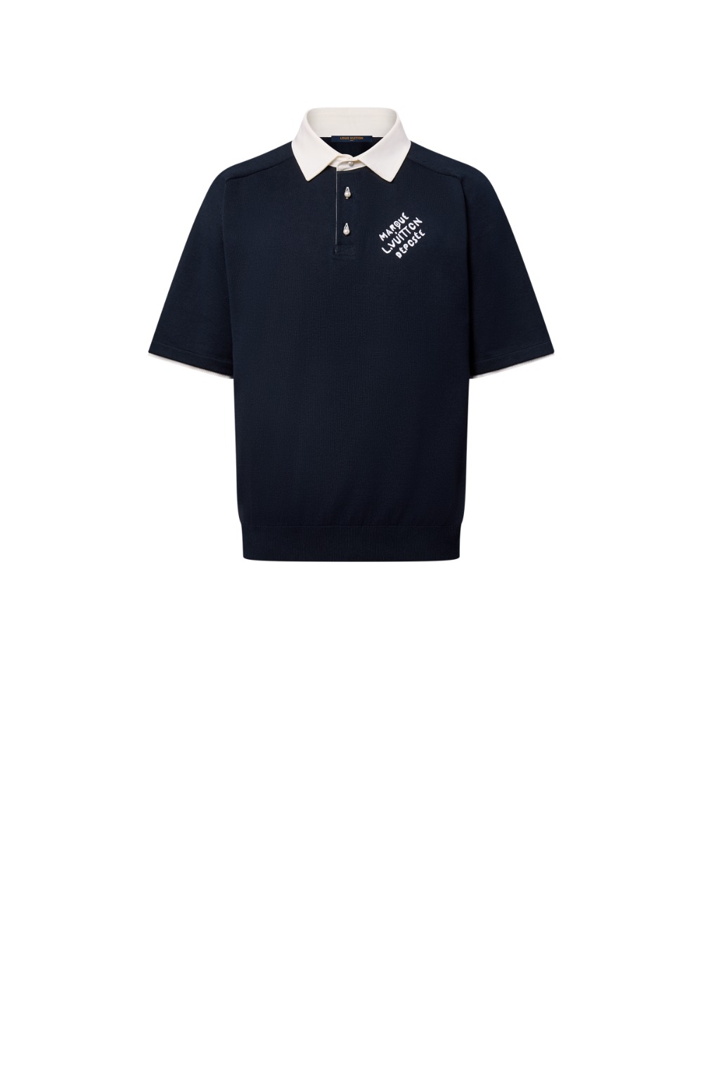 미러급레플리카사이트 | 명품레플리카 전문 쇼핑몰  | 하이퀄 - 엠브로이더드 쇼트 슬리브드 코튼 블렌드 폴로 셔츠 &gt; 루이비통