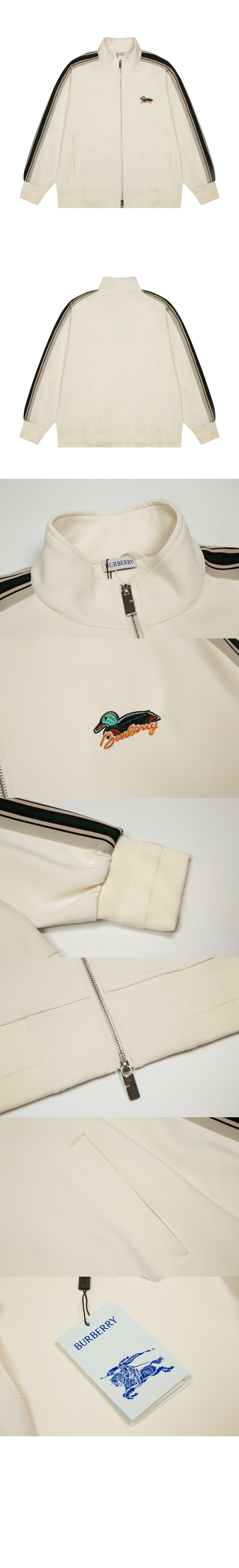 미러급레플리카사이트 | 명품레플리카 전문 쇼핑몰  | 하이퀄 - 스트라이프 저지 트랙 재킷 &gt; 버버리