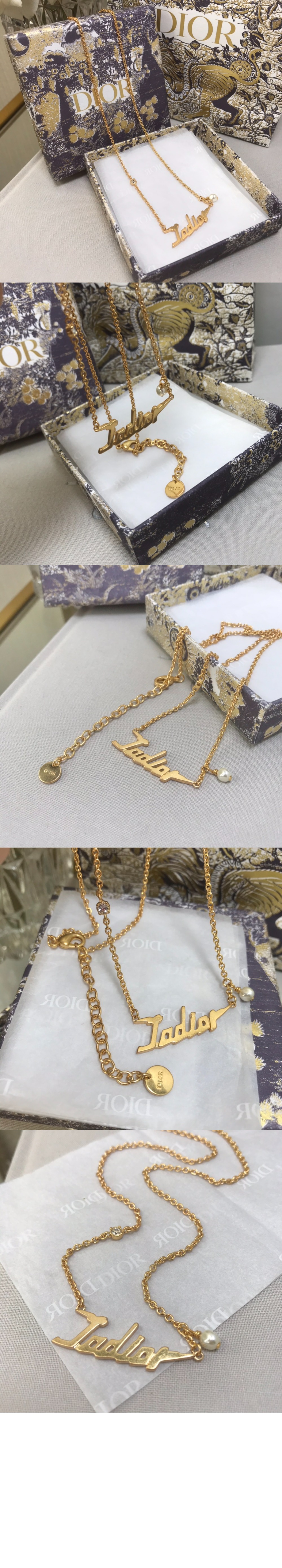 미러급레플리카사이트 | 명품레플리카 전문 쇼핑몰  | 하이퀄 - 자디올 목걸이  N1444 &gt; 디올