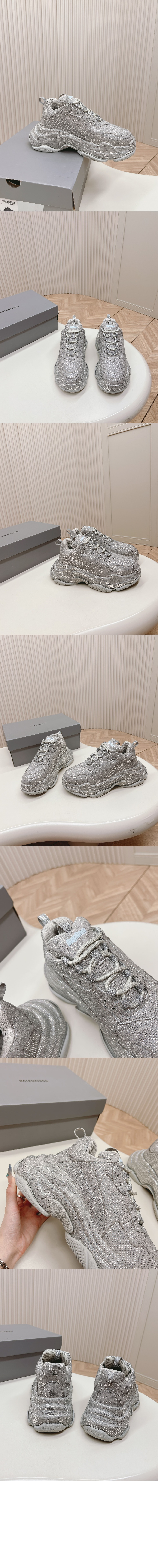 미러급레플리카사이트 | 명품레플리카 전문 쇼핑몰  | 하이퀄 - TRIPLE S 라인스톤 스니커즈 536737 &gt; 발렌시아가