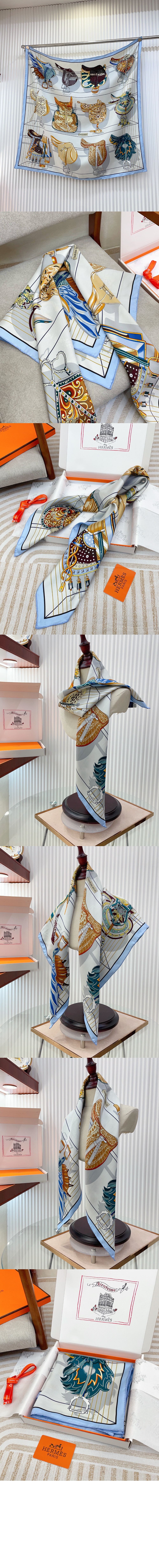 미러급레플리카사이트 | 명품레플리카 전문 쇼핑몰  | 하이퀄 - Tous en Selle 스카프 90 &gt; 에르메스