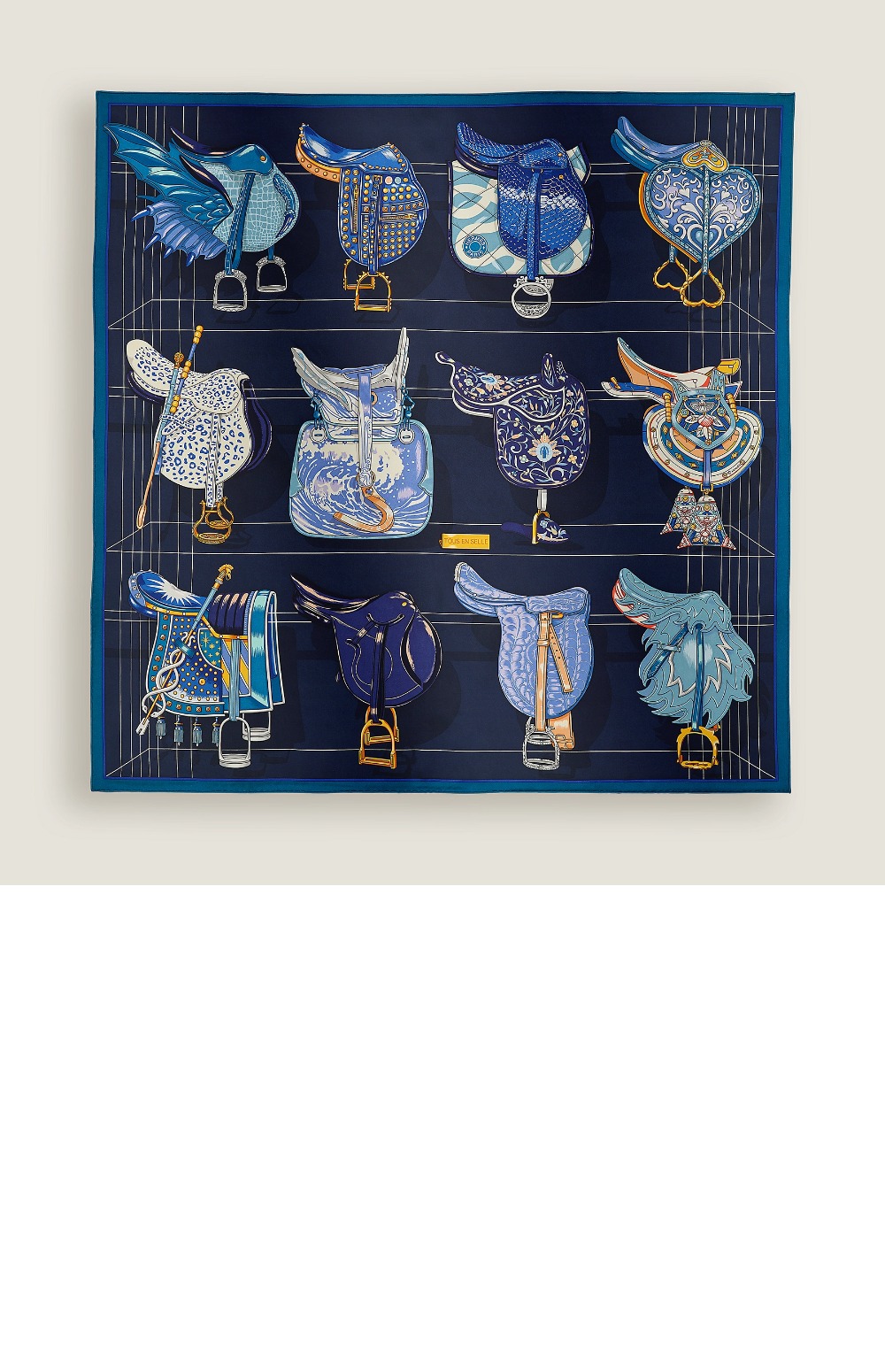 미러급레플리카사이트 | 명품레플리카 전문 쇼핑몰  | 하이퀄 - Tous en Selle 스카프 90 &gt; 에르메스